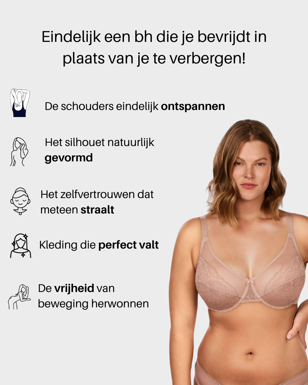 Shapea Minimizer-BH - Zie er slanker en vrouwelijker uit